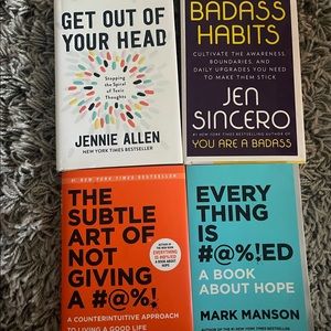 Self help book bundle :)